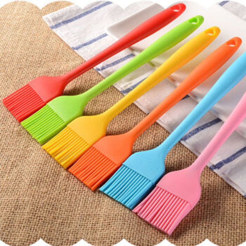 东郎炫彩硅胶刷食品刷油刷烧烤刷调料刷硅胶刷子烘焙毛刷