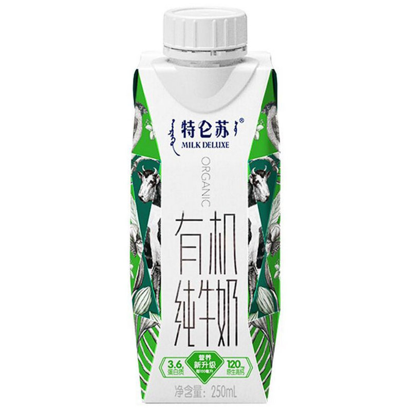 蒙牛利乐梦幻盖特仑苏有机纯牛奶250ml24国美超市甄选