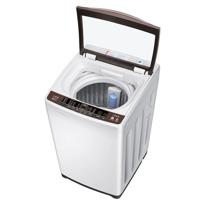 海尔haier8公斤波轮洗衣机自编程xqb80z1708月光灰