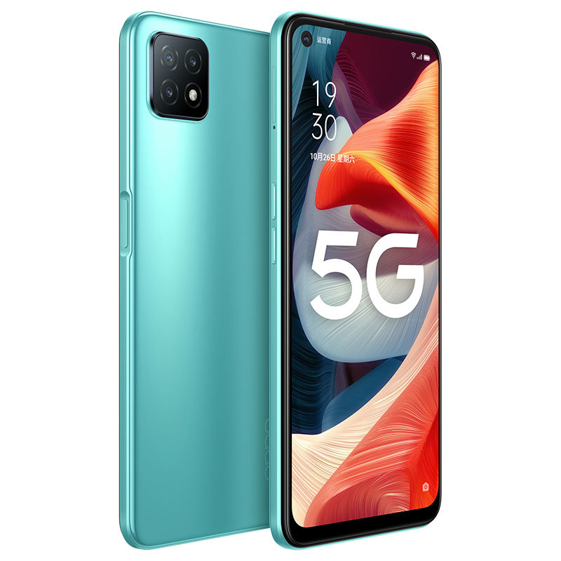 oppo手机a53全网通8gb128gb湖水绿