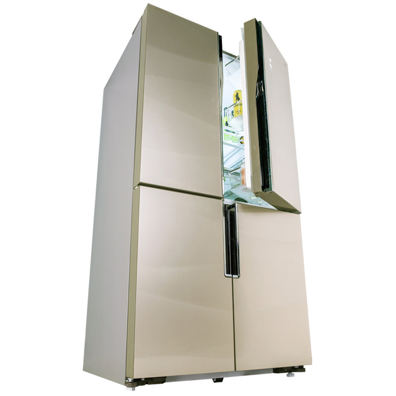 美菱(meiling)bcd-660wup9ba 660l 十字对开 风冷无霜 变频冰箱 流沙