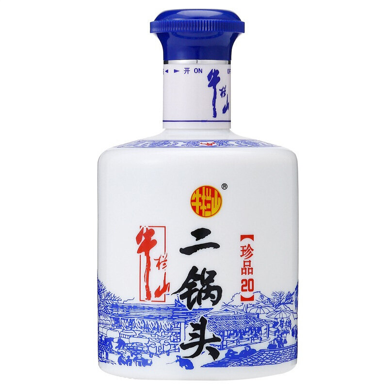 牛栏山52度二锅头珍品20清香型白酒450ml