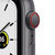 Apple Watch SE 智能手表 GPS+蜂窝款 44毫米深空灰色铝金属表壳 午夜黑色运动型表带MKT33CH/A第2张高清大图