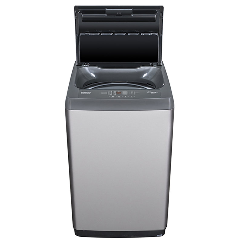 海信hisensexqb100c610610公斤波轮洗衣机一键桶自洁钛晶灰