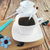 萌可陶瓷咖啡杯碟套装纯白方形咖啡杯2套第4张高清大图
