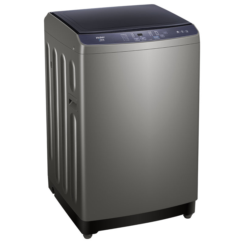 海尔haier10公斤波轮洗衣机大容量自编程xqb100z206布朗灰