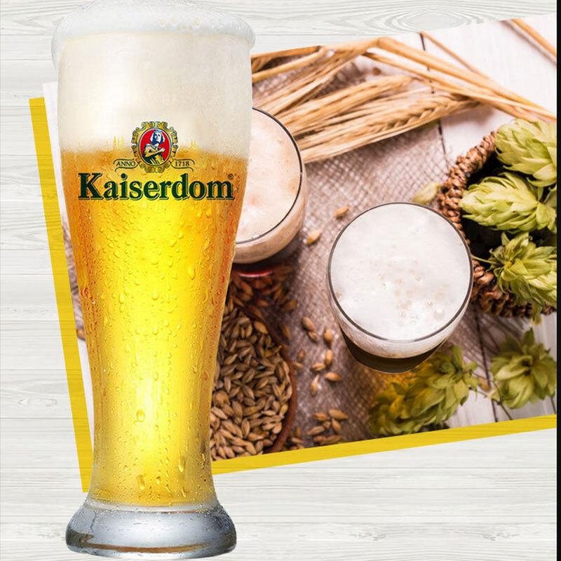 kaiserdom白啤酒500ml24听德国凯撒顿姆