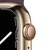 Apple Watch Series 7 智能手表 GPS款+蜂窝款 45毫米金色不锈钢表壳 绛樱桃色运动型表带MKJX3CH/A第2张高清大图