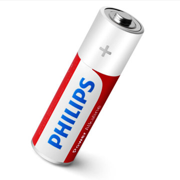 PHILIPS/飞利浦 5号碱性电池2粒卡装