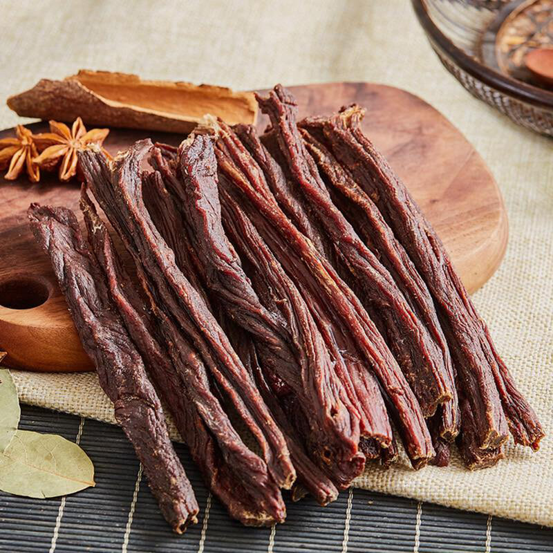 草原村正宗风干牛肉干500g 肉干肉脯