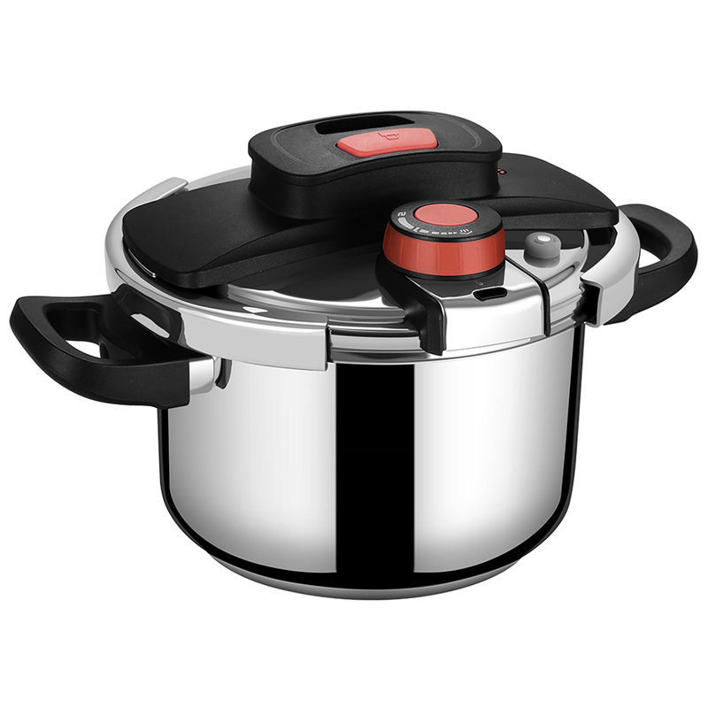 炊大皇高压锅304不锈钢6l一键开合压力锅炖汤煮汤明火电磁炉通用