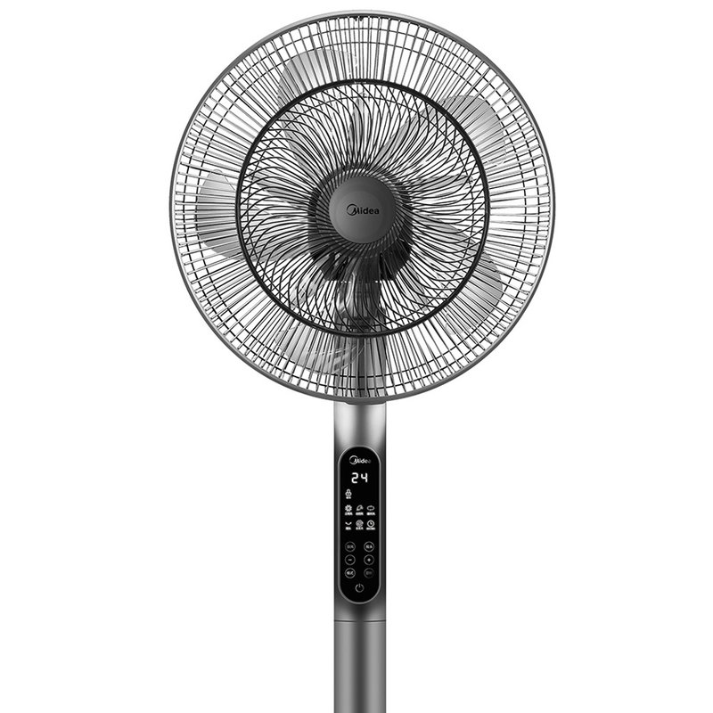 美的(midea) fs40-18hr 落地扇电风扇 24档风速 内旋电机 深空灰