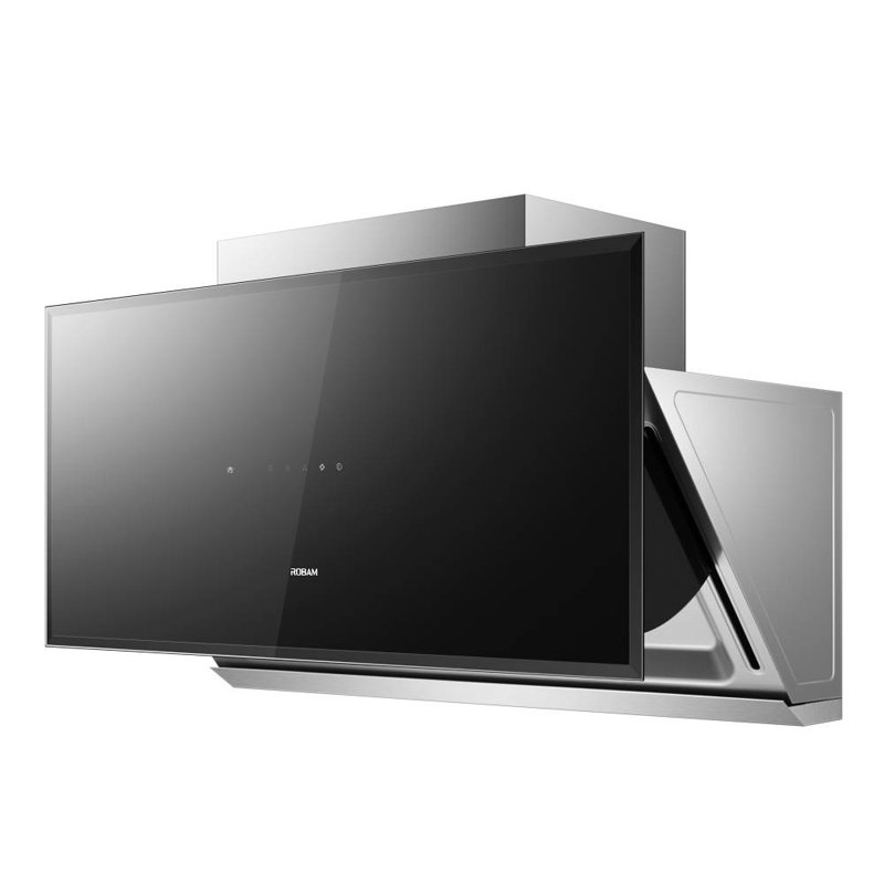 老板robamcxw2605708sjzt9b00侧吸钢化玻璃嵌入式烟灶套餐