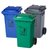白云清洁(BAIYUN CLEANING) AF07322 加强型垃圾桶 240L(计价单位 个)蓝绿灰随机第4张高清大图