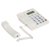得力（deli） 792 白色有线坐式电话机（计价单位台） 白色第3张高清大图