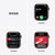Apple Watch Series 7 智能手表 GPS款+蜂窝款 41毫米石墨色不锈钢表壳 深邃蓝色运动型表带MKJ13CH/A第5张高清大图