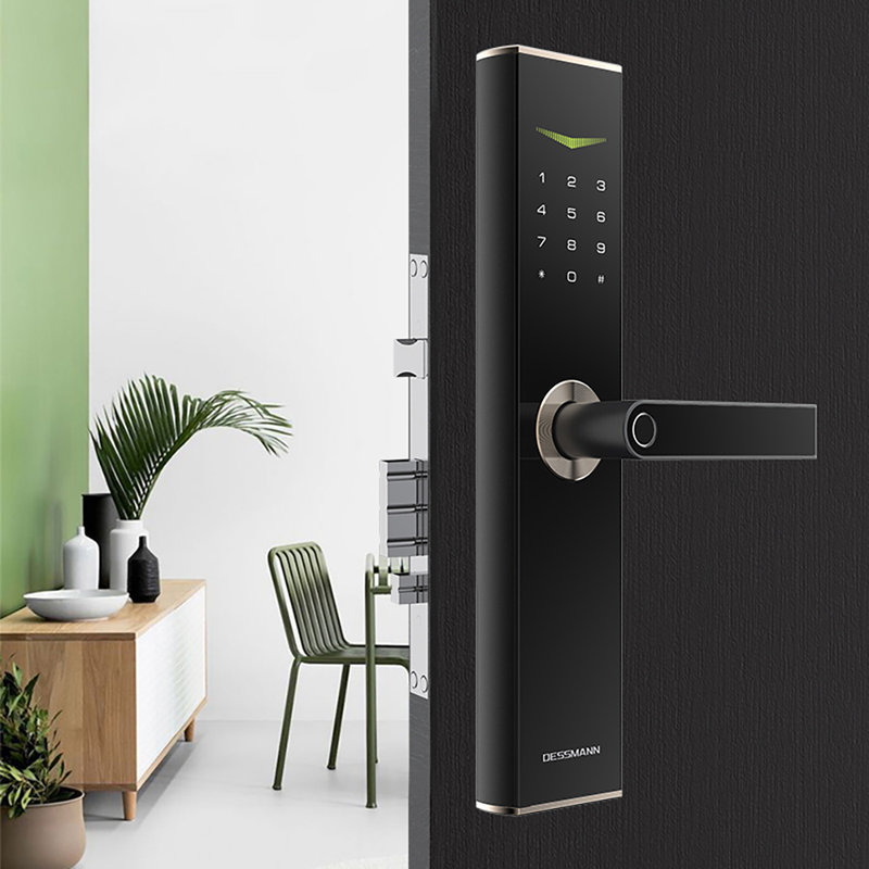 德施曼dessmann指纹锁v6家用指纹锁云智能锁密码锁电子锁指纹锁防盗