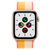 Apple Watch SE 智能手表 GPS+蜂窝款 44毫米银色铝金属表壳 黍米色配白色回环式运动表带MKT23CH/A第2张高清大图