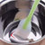 御良材 一体式硅胶刮刀(透明绿) 烘焙搅拌工具 刮板 耐高温铲刀 蛋糕淡奶油黄油抹刀 28cm YG-D28-DTLV1第4张高清大图