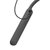 索尼（SONY）WI-C400 无线蓝牙运动耳机 入耳式立体声手机线控免提通话通用耳麦 来电震动提醒 黑色第4张高清大图