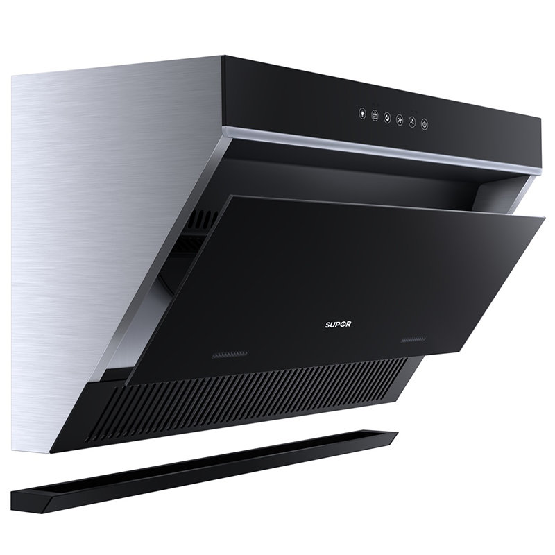 苏泊尔(supor)油烟机侧吸式吸排油烟机大吸力厨房家用抽烟机自动清洗