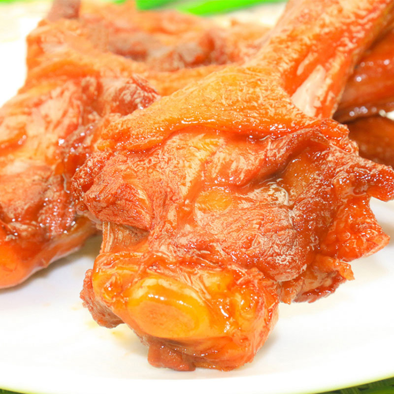 金八吧吮味甜辣腿40g鸭翅根