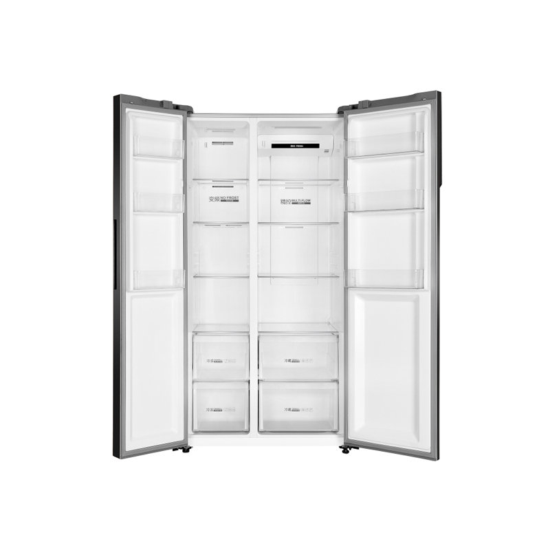 海尔haier540升对开门干湿分储冰箱bcd540wfgr玛瑙棕