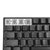DoubleShell 达克甲板 德国Cherry樱桃軸全键无冲三模智能机械键盘背光 涂鸦银轴黑色第9张高清大图
