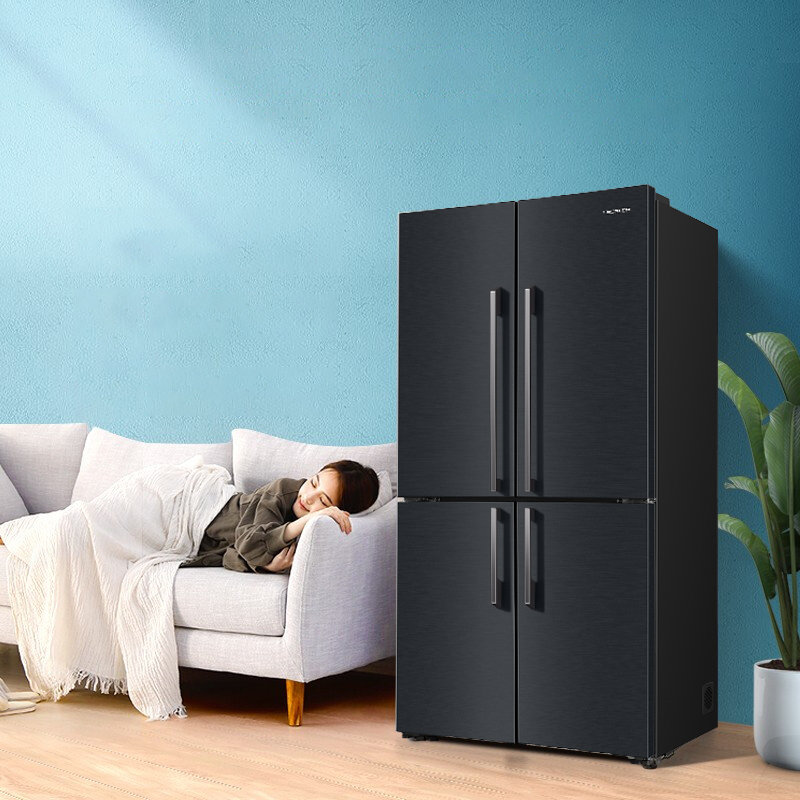 卡萨帝casarte549升十字对开冰箱自由嵌入bcd549wdvwu1丝墨青