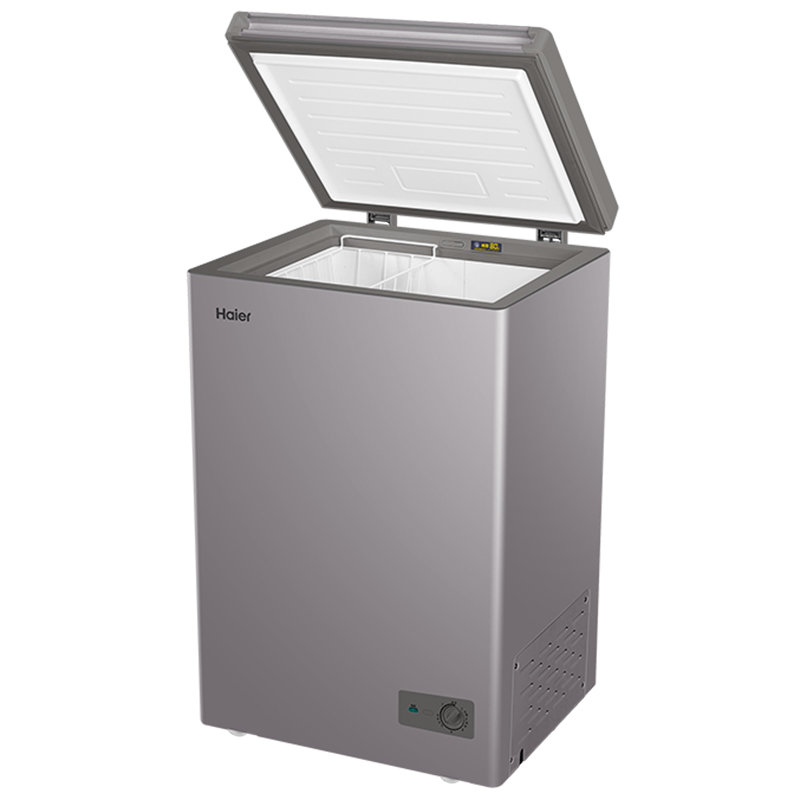 海尔haier100升冰柜家用小型冷冻柜卧式速冻冷柜一级能效冷柜bcbd100