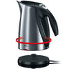 博朗（Braun）电热水壶 304不锈钢 金属壶身烧水壶 WK60 1.7L电水壶
