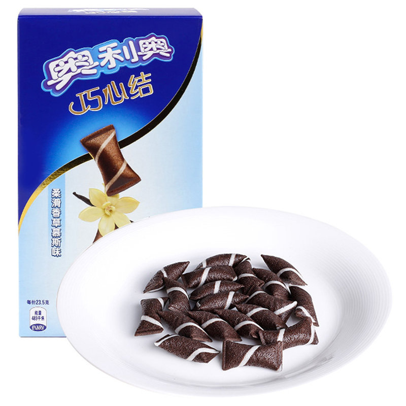 奥利奥巧心结柔滑香草慕斯味47g