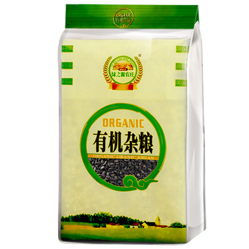 国美自营绿之源农庄有机黑芝麻350g